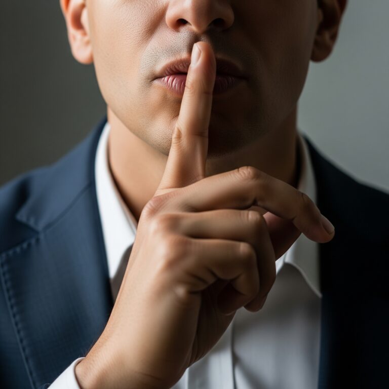 Silence in divorce